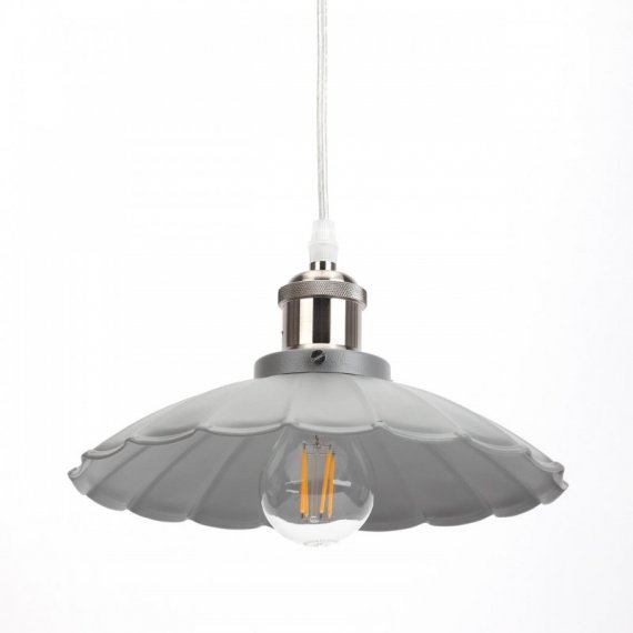 Фотография товара 'Эра Подвес PL3 GR/SN металл, E27, max 60W, d245 мм Б0037436'