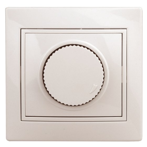 Фотография товара 'Эра Светорегулятор Intro Plano 1-401-02 (диммер) поворотный, 600Вт 230В, IP20, СУ, Plano, слоновая кость Б0053936'