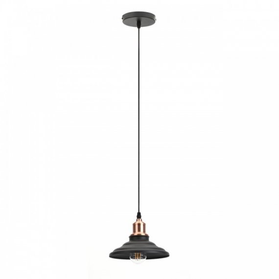 Фотография товара 'Эра Подвес PL4 BK/RC металл, E27, max 60W, d203 мм Б0037438'