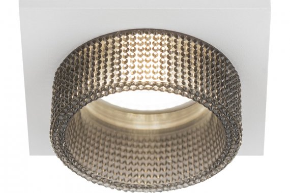 Фотография товара 'Эра Б0058408 Встраиваемый светильник декоративный DK110 WH/GR MR16 GU5.3'