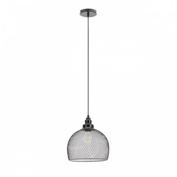 Фотография товара 'Эра Подвес PL7 BK металл, E27, max 60W, d280 мм, черный Б0037454'