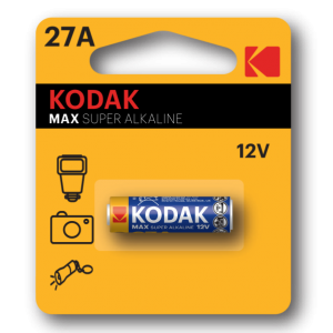Фотография товара 'Эра Батарейка Kodak 27A-1BL MAX SUPER Alkaline Б0047482'