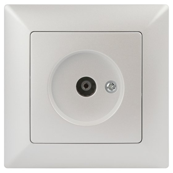 Фотография товара 'Эра Розетка Intro Solo 4-301-06 TV одиночная, IP20, СУ, Solo, перламутр Б0053992'