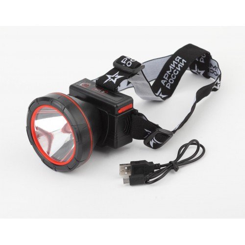 Фотография товара 'Эра Фонарь налобный светодиодный АРМИЯ РОССИИ GA-803 Б0033766'