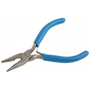 Фотография товара 'Эра Тонкогубцы 125 мм мини обливные рукоятки Б0055908'