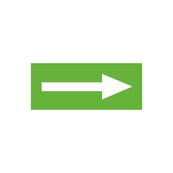 Фотография товара 'Эра Самоклеящаяся этикетка стрелка без текста Б0052435'