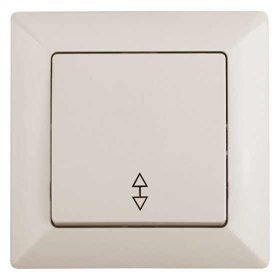 Фотография товара 'Эра Переключатель Intro Solo 4-103-02 одноклавишный 10А-250В, IP20, СУ, слоновая кость Б0053577'