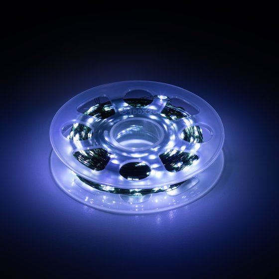 Фотография товара 'Эра Светодиодная новогодняя гирлянда ENIN-500W Нить холодный свет 50 м 500 microled IP44 220В Б0060431'