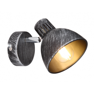 Фотография товара 'Эра Светильник настенно-потолочный спот Rivoli Eho 7031-701 1 х E14 40 Вт поворотный Б0047127'