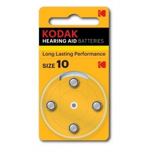 Фотография товара 'Эра Батарейки Kodak ZA10-4BL [KZA10-4] MAX Hearing Aid Б0044790'