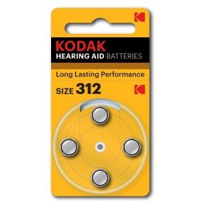 Фотография товара 'Эра Батарейки Kodak ZA312-4BL [KZA312-4] MAX Hearing Aid Б0044792'