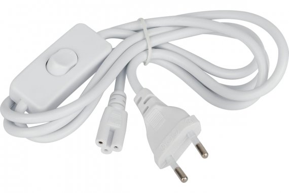 Фотография товара 'Эра Б0056188 Сетевой шнур LLED-A-CABLE-04 с выключателем 3-pin'
