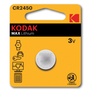 Фотография товара 'Эра Батарейки Kodak CR2450-BL1 MAX Lithium Б0050401'