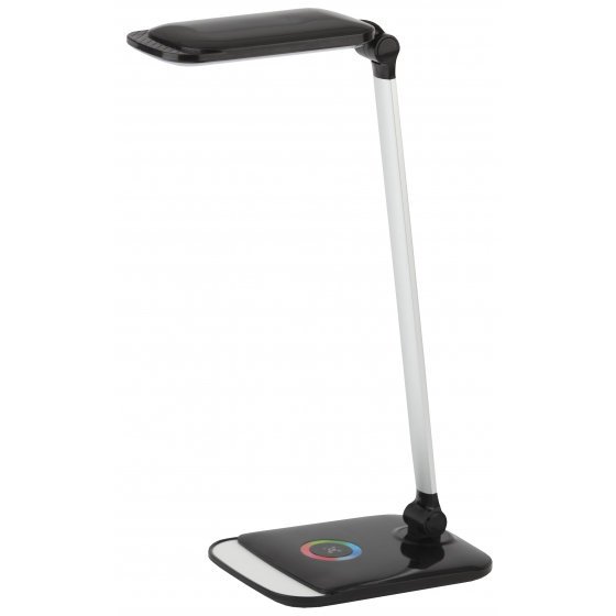 Фотография товара 'Эра Настольный светильник NLED-460-14W-BK-S черный с серебром Б0028439'