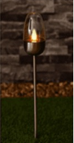 Фотография товара 'Эра Садовый светильник Идеал, на солнечной батарее, 32 см Б0053380'