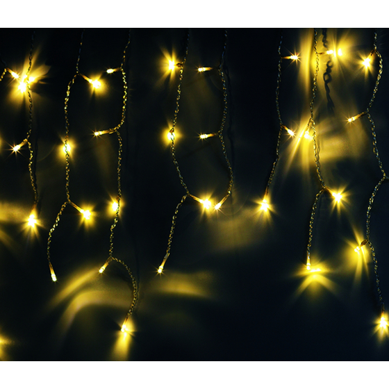 Фотография товара 'Эра Садовая гирлянда Занавес на солнечной батарее, 192LED, 1,5*1,5 м Б0053372'