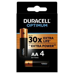 Фотография товара 'Эра Батарейки Duracell 5014061 АА алкалиновые 1,5v 4 шт. LR6-4BL Optimum Б0056020'