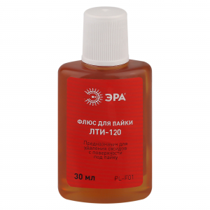 Фотография товара 'Эра Флюс PL-F01 для пайки ЛТИ-120 30 мл Б0052559'