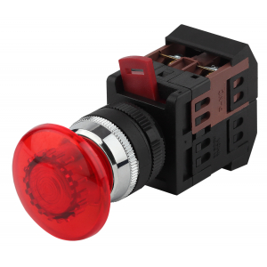 Фотография товара 'Эра Кнопка AEА-22 Грибок d22мм 1з+1р (10/400/3200) Б0045632'