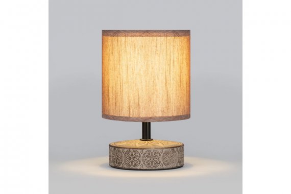 Фотография товара 'Эра Б0057270 Настольная лампа Rivoli Eleanor 7070-502 1 * Е14 40 Вт'