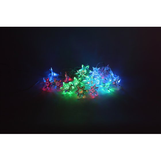 Фотография товара 'Эра Гирлянда LED Нить Цветы 3 м мультиколор, 220V, IP20 Б0041896'