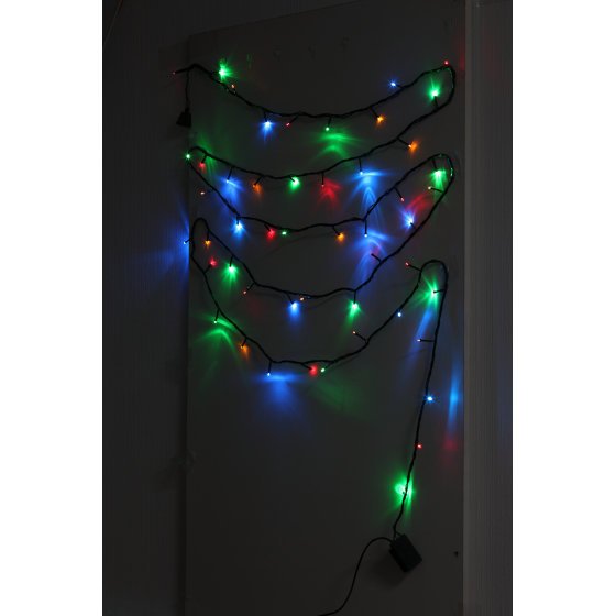 Фотография товара 'Эра Гирлянда LED Нить 5 м мультиколор 8 режимов, 220V, IP20 Б0041892'