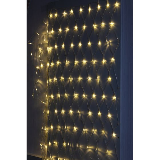 Фотография товара 'Эра Гирлянда LED Сеть 1,2м*1,5м теплый свет, 24V, IP44 Б0041909'