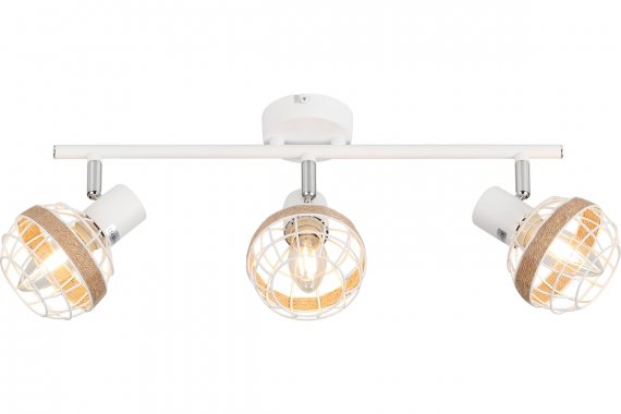 Фотография товара 'Эра Б0051976 Светильник настенно-потолочный спот Rivoli Anselma 7034-703 3 x E14 40 Вт'
