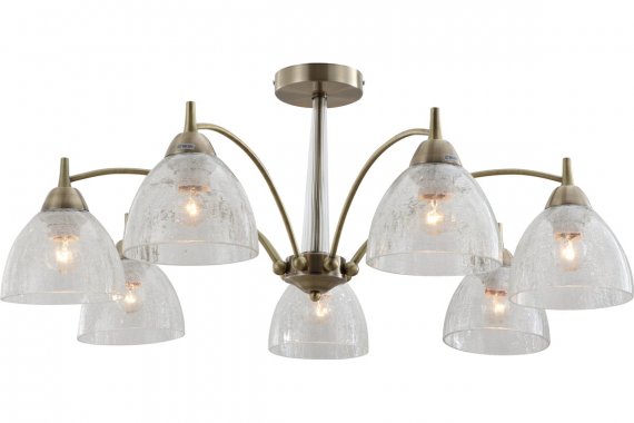 Фотография товара 'Эра Б0055615 Люстра Rivoli Doreen 2079-307 7 х Е27 60 Вт классика'