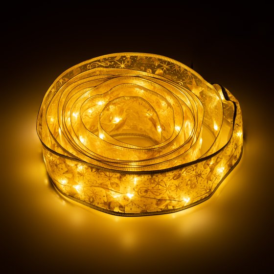 Фотография товара 'Эра Светодиодная новогодняя гирлянда ENIN-30W нить Б0060422'