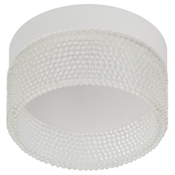 Фотография товара 'Эра Встраиваемый светильник под лампу GX53 DK97 WH/TR белый прозрачный Б0057456'