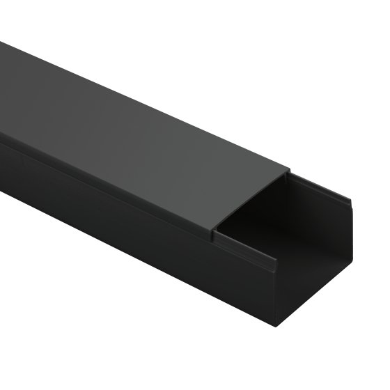 Фотография товара 'Эра Кабель-канал KK-B-60-40 черный 60x40мм 18м Б0061746'