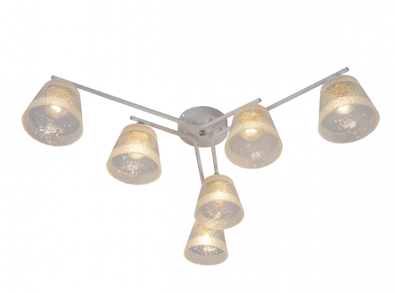 Фотография товара 'Эра Люстра Rivoli Constance 3155-306 6 х Е27 60 Вт модерн Б0059261'