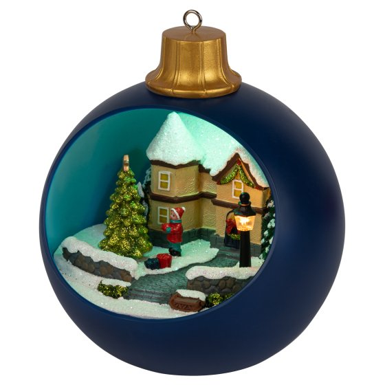 Фотография товара 'Эра Светодиодная новогодняя фигура EFIS-S04 композиция Шар мультиколор 3*АА 15*15*17 см Б0060482'