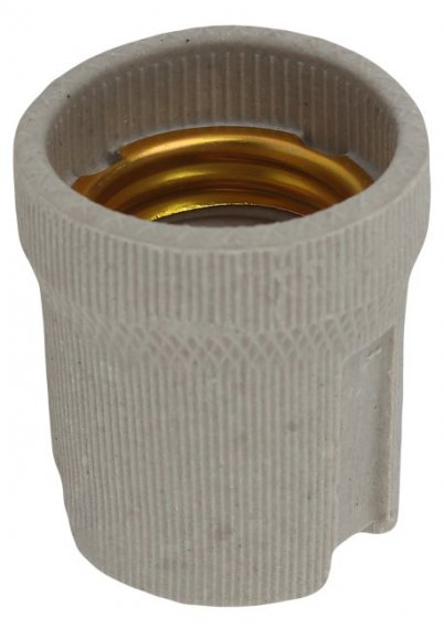 Фотография товара 'Эра Патрон Е27 подвесной, керамика, белый Б0043694'