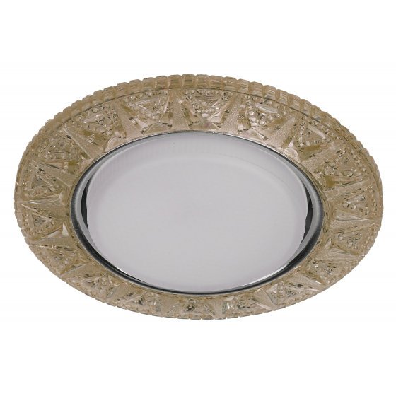 Фотография товара 'Эра Светильник DK LD22 CHP/WH декор cо светодиодной подсветкой Gx53, шампань Б0029623'