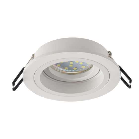 Фотография товара 'Эра Встраиваемый светильник алюминиевый ЭРА KL84 WH MR16/GU5.3 Б0054346'