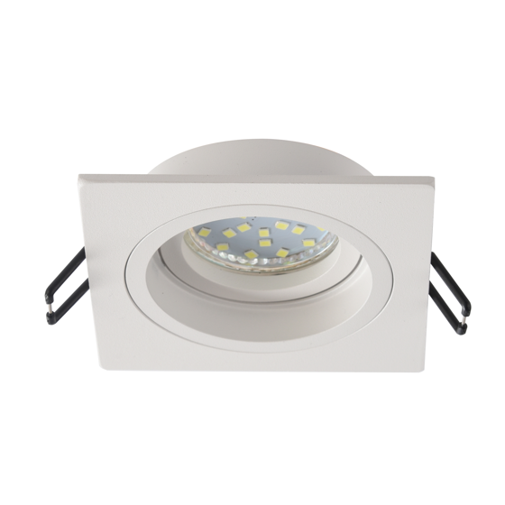 Фотография товара 'Эра Встраиваемый светильник алюминиевый ЭРА KL85 WH MR16/GU5.3 Б0054348'