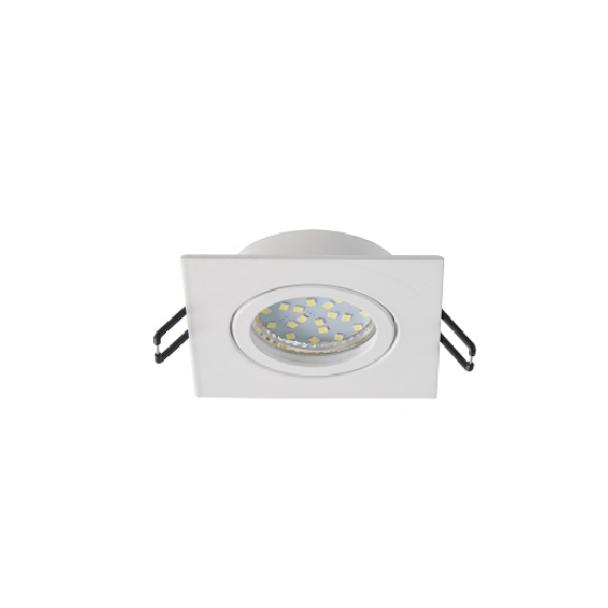 Фотография товара 'Эра Встраиваемый светильник алюминиевый ЭРА KL87 WH MR16/GU5.3 Б0054352'