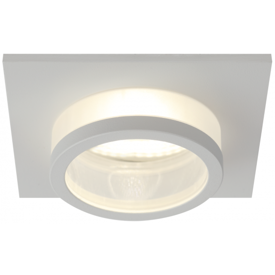 Фотография товара 'Эра Встраиваемый светильник алюминиевый ЭРА KL88 WH MR16/GU5.3 Б0054354'