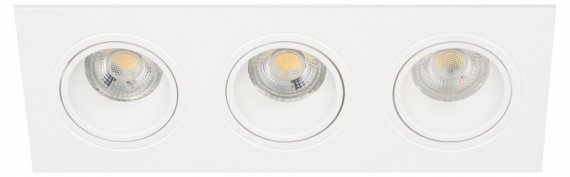 Фотография товара 'ЭРА KL90-3 WH MR16/GU5.3 Встраиваемый светильник декоративный'