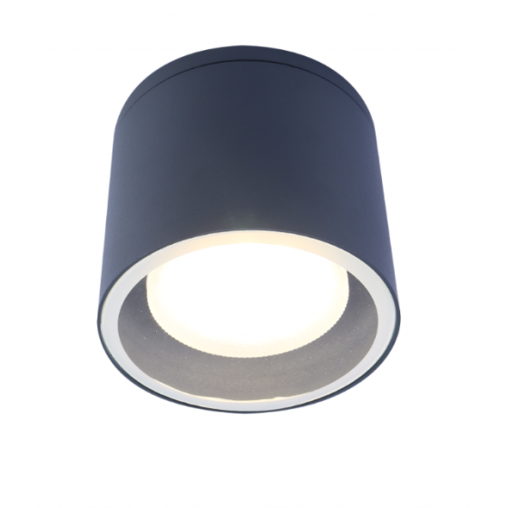 Фотография товара 'Эра Светильник настенно-потолочный спот ЭРА WL40 GR GX53, серый, IP54 Б0054416'