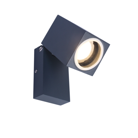 Фотография товара 'Эра Декоративная подсветка ЭРА WL37 GR MR16/GU10, серый, для интерьера, фасадов зданий Б0054409'