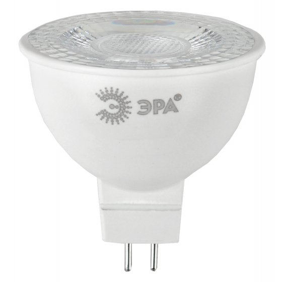 Фотография товара 'Эра Лампочка светодиодная ЭРА STD LED Lense MR16-8W-840-GU5.3 GU5.3 8Вт Б0054939'