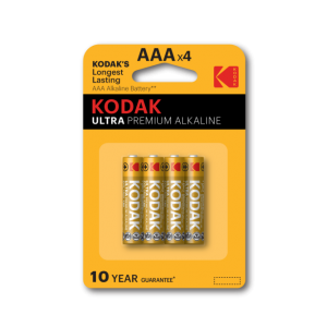 Фотография товара 'Эра Батарейки Kodak LR03-4BL ULTRA PREMIUM Alkaline Б0005128'
