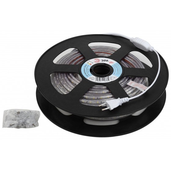 Фотография товара 'ЭРА Б0056510 LS2835-4,8-60-220-6500К-IP67-20m Светодиодная лента'