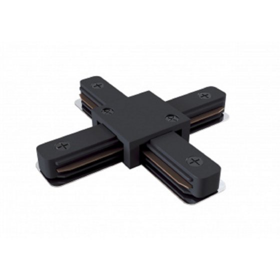 Фотография товара 'ЭРА TR-1PA-СX-BK Коннектор X-образный для однофазного шинопровода'