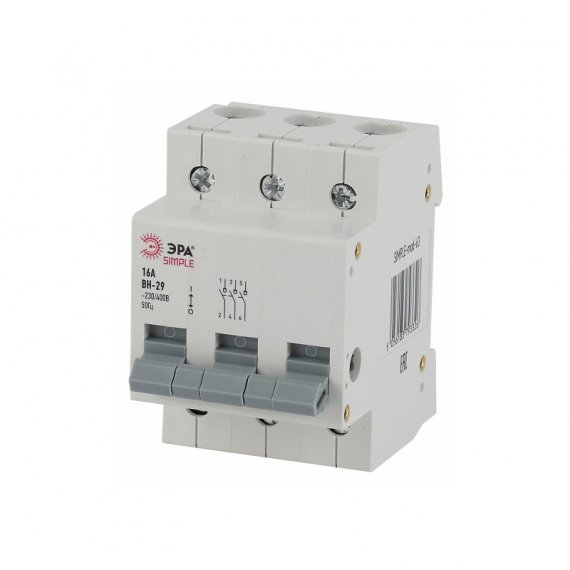 Фотография товара 'ЭРАSIMPLE-mod-65 Выключатель нагрузки'