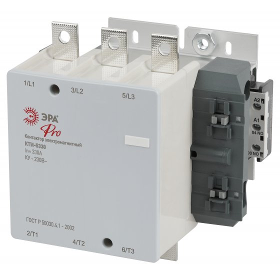 Фотография товара 'ЭРА PRO KKT50-330-400-10-E Контактор'