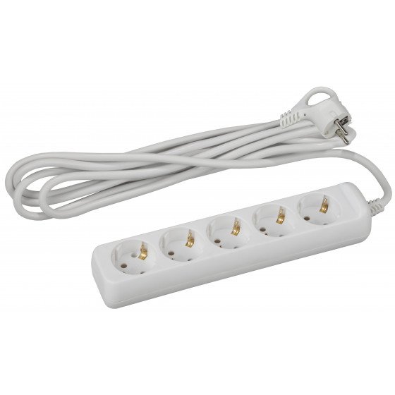 Фотография товара 'ЭРА U-5e-3m-3x1,5 Удлинитель электрический'